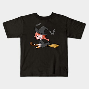 Cute witch Kids T-Shirt